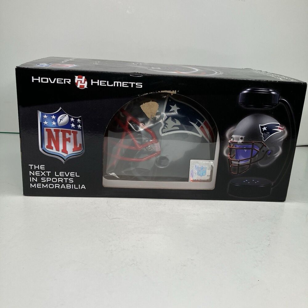 New England Patriots Pegasus Sports Hover Helmet NFL Football Collectible NIB